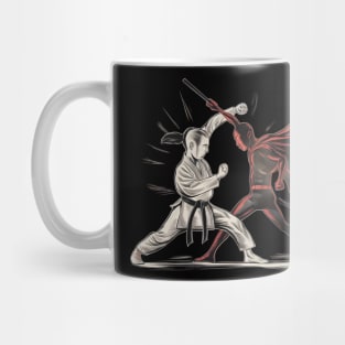 Battle Ready: Dynamic Stickman Showdown Mug